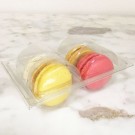 Clear Macaron Blister Box for 4 Macarons($1.5 each) - Pack of 20 Boxes