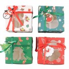 Christmas Gift Santa Claus Kraft Boxes ($2.8X12 units)